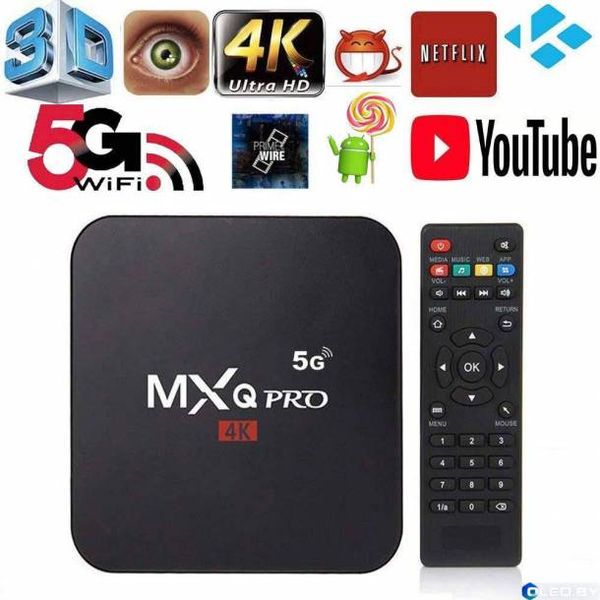 Android TV приставка Smart Box MXQ PRO 1 Gb + 8 Gb Professional медиаплеер смарт мини приставка PRK PRO18  фото
