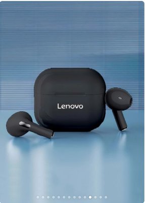 Беспроводные наушники LP40 / Наушники с микрофоном Bluetooth для Айфона и Андроид 8469 Черный 62967 Lenovo (254695227) 254695227 фото